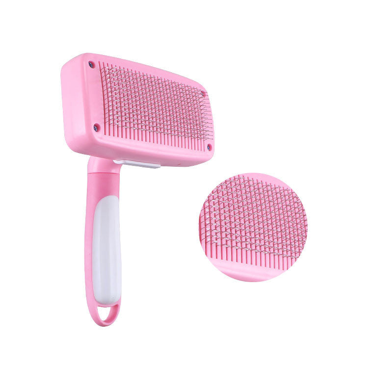 Pet Hair Removal Self-cleaning Comb Massage Beauty Brush