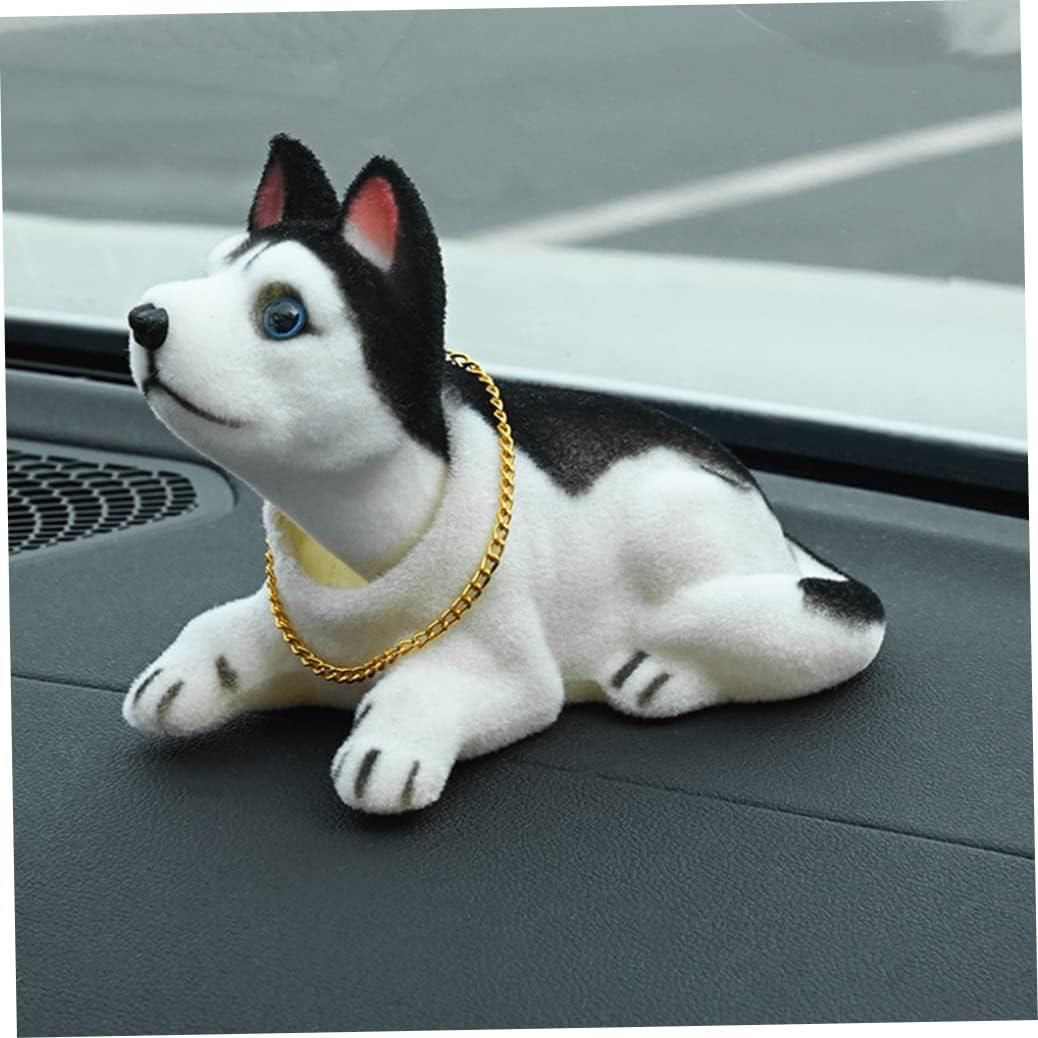 Cute Bobblehead Dog Doll for Car Interior Decoration