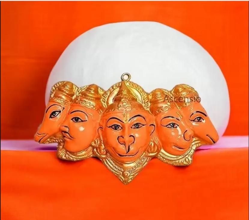 Polyresin Panchmukhi Hanuman Ji Murti Statue