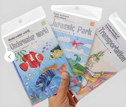 Water Coloring Books (3 pcs)