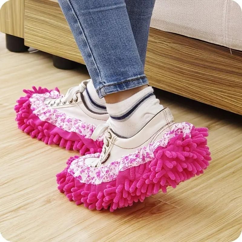 Reusable Lazy Mop Slippers For Floor (1 Pair)